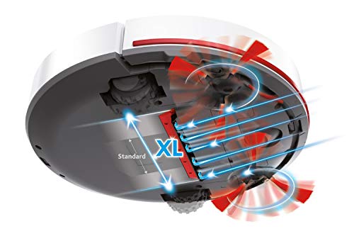 Vileda VR 102 Saugroboter (mit extra-langer Laufzeit und XL-Saugöffnung), weiß - 6