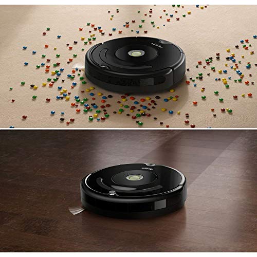 iRobot Roomba 671 WLAN Saugroboter, Dirt Detect Technologie, 3-stufiges Reinigungssystem, Reinigungsprogrammierung per App, Staubsauger Roboter, ideal für Tierhaare, Teppiche und Hartböden, schwarz - 10