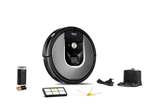 iRobot Roomba 960 der Volks-Saugroboter mit starker Saugkraft, 2 Multibodenbürsten, Navigation für mehrere Räume, lädt sich auf und setzt Reinigung fort, Ideal für Tierhaare, App-Steuerung,Dirt Detect - 13