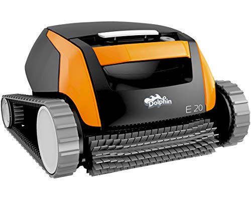 Dolphin E20 - Elektrischer Reinigungsroboter, Poolroboter mit PVC Bürste, Pool Roboter für alle Poolformen
