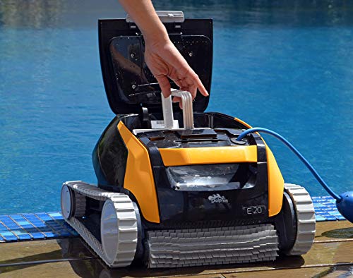 Dolphin E20 - Elektrischer Reinigungsroboter, Poolroboter mit PVC Bürste, Pool Roboter für alle Poolformen - 4