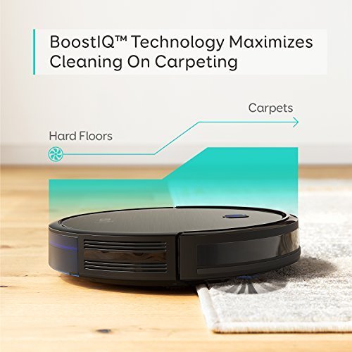 Saugroboter eufy by Anker RoboVac 11S (Slim) mit BoostIQ, Superschlank, Starke 1300Pa Saugkraft, Selbstaufladender Roboterstaubsauger, ideal für Haustierbesitzer, Reinigt harte Böden,Teppiche,Hartholz - 2