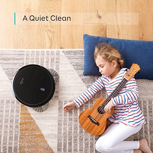 Saugroboter eufy by Anker RoboVac 11S (Slim) mit BoostIQ, Superschlank, Starke 1300Pa Saugkraft, Selbstaufladender Roboterstaubsauger, ideal für Haustierbesitzer, Reinigt harte Böden,Teppiche,Hartholz - 5