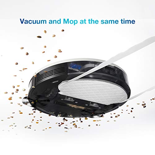 yeedi 2 hybrid Saugroboter mit Wischfunktion, Visual-SLAM-Navigation, 2500 Pa Saugleistung, Raumkarte, 200 min Laufzeit, funktioniert mit Alexa, Staubsauger Roboter für Tierhaare, Teppiche, Böden - 3