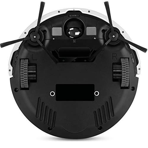 ZACO V5x Saugroboter mit Wischfunktion, App & Alexa Steuerung, 8,1cm flach, automatischer Roboter, 2in1 Wischen oder Staubsaugen, für Hartböden, Fallschutz, mit Ladestation, Mit Wlan, 22 W, 65 Dezibel - 9