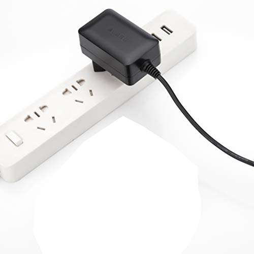 Aukru 24V Ersatz-Ladekabel Netzteil ladegerät für Vileda Saugroboter VR301 VR302 PetPro - 3