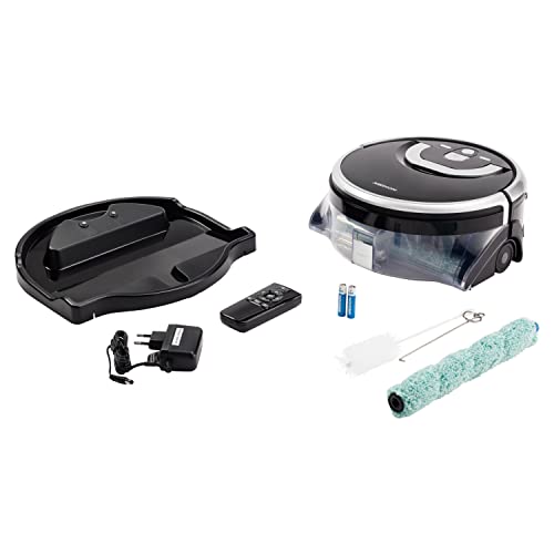 MEDION Wischroboter mit Wassertank P10W (Modell 2021, intelligente Navigation, Bodenreiniger mit Walze für Holzboden Hartboden Parkett, getrennter Schmutzwassertank/Frischwassertank) - 8