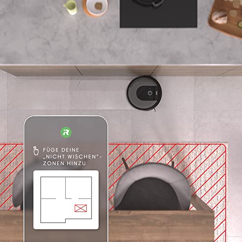 iRobot Roomba Combo i8+ (i8576) Saug-/ Wischroboter mit 2. Auffangbehälter mit Wischpad, Autom. Absaugstation, Smarte Kartierung, Sprachassistenten kompatibel, WLAN, Einstellung per App, Light Silver - 9