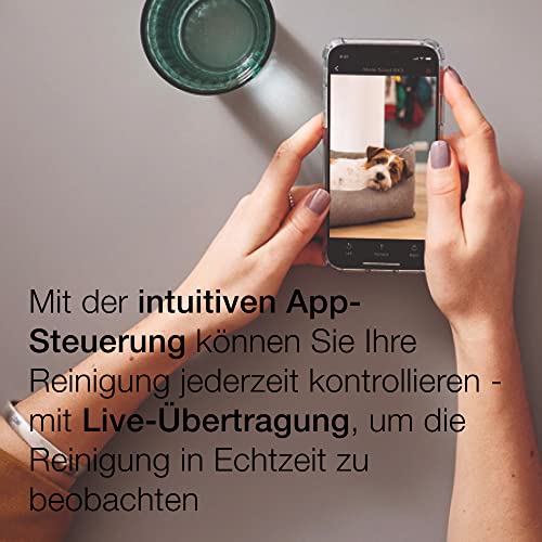 Miele Scout RX3 Home Vision HD Saugroboter / Testsieger der Stiftung Warentest / 4-stufiges Reinigungssystem / 120 min Akku Laufzeit /Bildübertragung / App Steuerung / Roségold Pearlfinish (11715050) - 6
