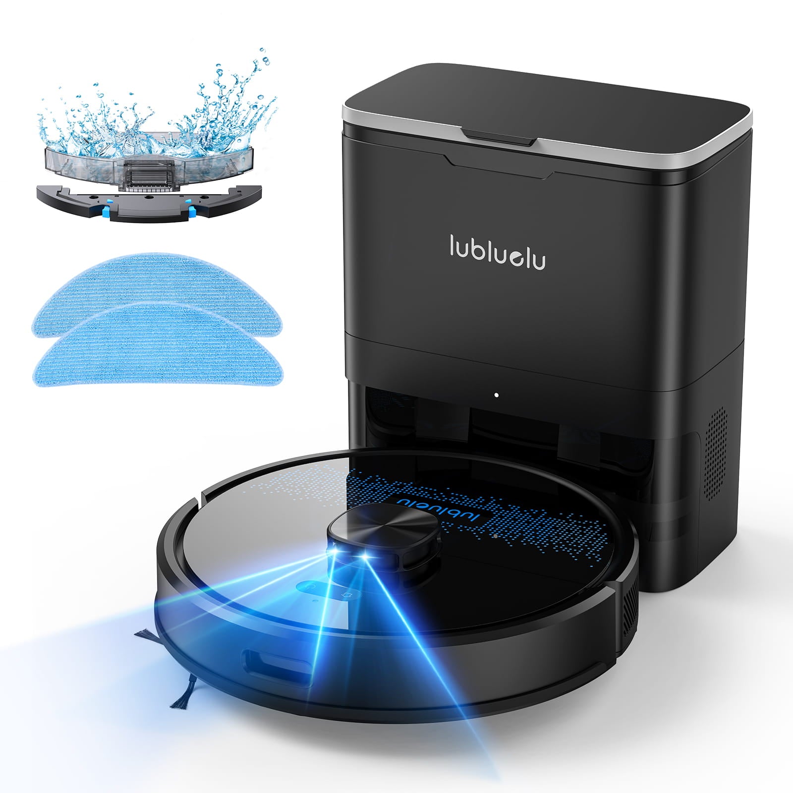 Lubluelu SL60 Max+ Saugroboter mit 2,5L Absaugstation & LiDAR