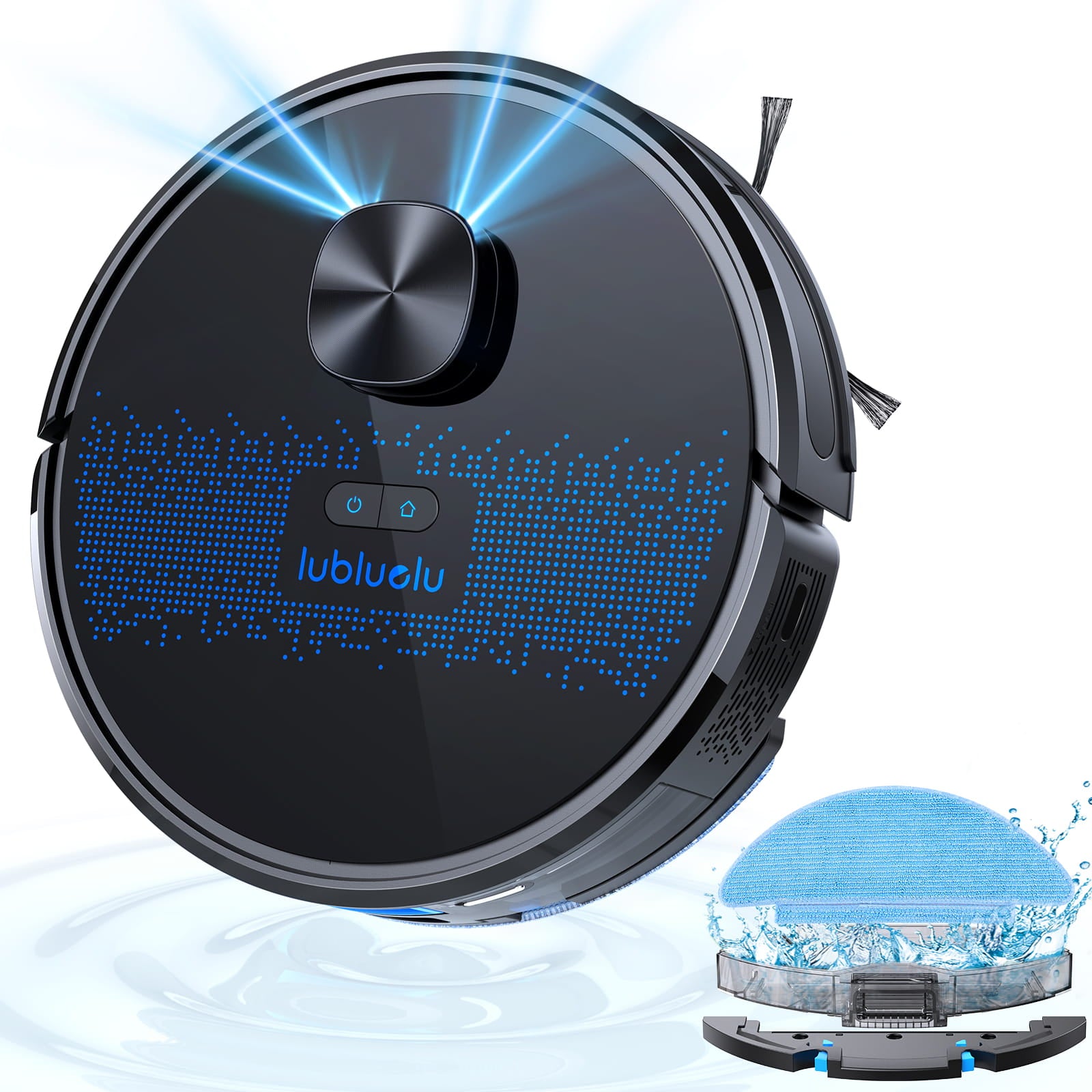 Lubluelu SL60D Saugroboter mit Wischfunktion und 4.000 Pa