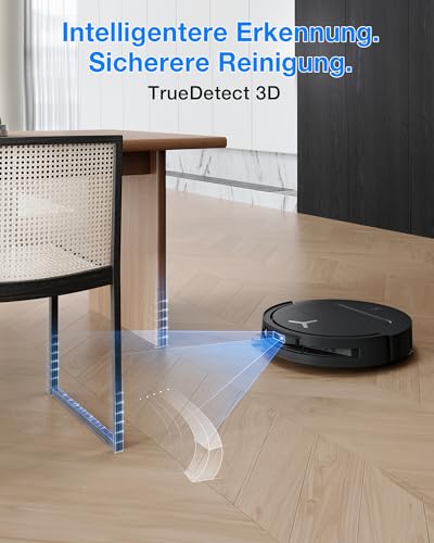 ECOVACS DEEBOT T50 Omni Gen3 Saugroboter, 25.000 Pa | 81 mm ultraflach, ZeroTangle 3.0 für Tierhaare, TruEdge 2.0, 75 °C Heißwasser-Moppwäsche - 7