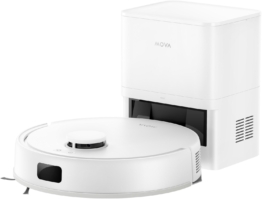 Mova E20 Plus Saugroboter in weißer Ausführung mit automatischer Absaugstation