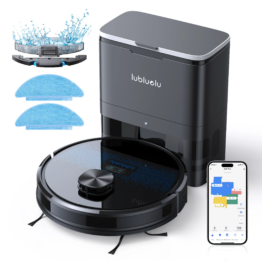 Lubluelu SL60 Plus Saugroboter mit Absaugstation