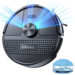 Lubluelu SL68 Saugroboter mit LiDAR-Laserturm und Wassertank